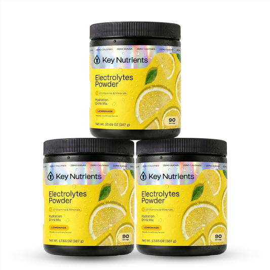 Key Nutrients Electrolyte Recovery Plus powder in Lemonade, alternate view