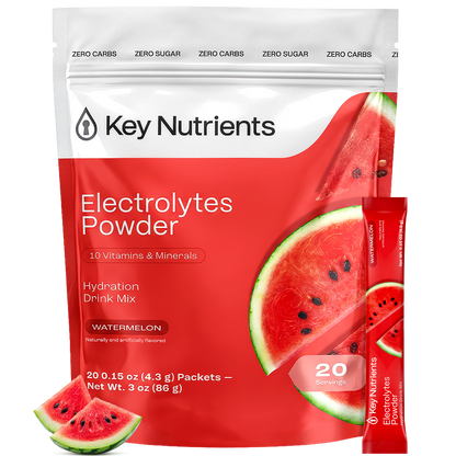 Key Nutrients Electrolyte Recovery Plus powder, product shot (14)