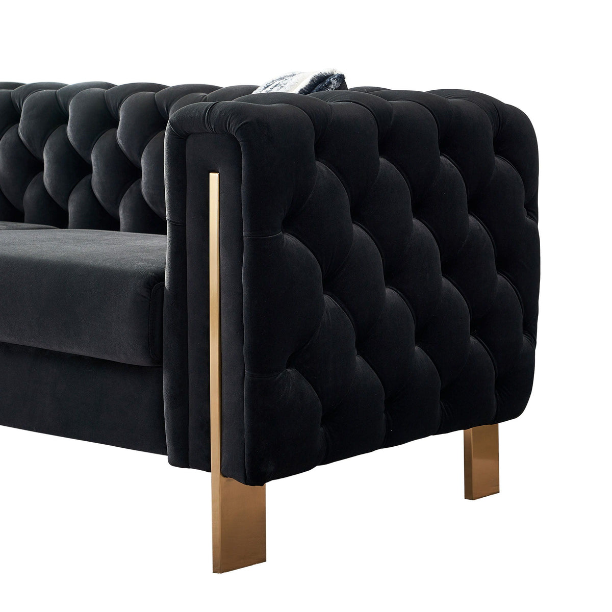 Chesterfield Modern Tufted Sofa, alternate view (2)