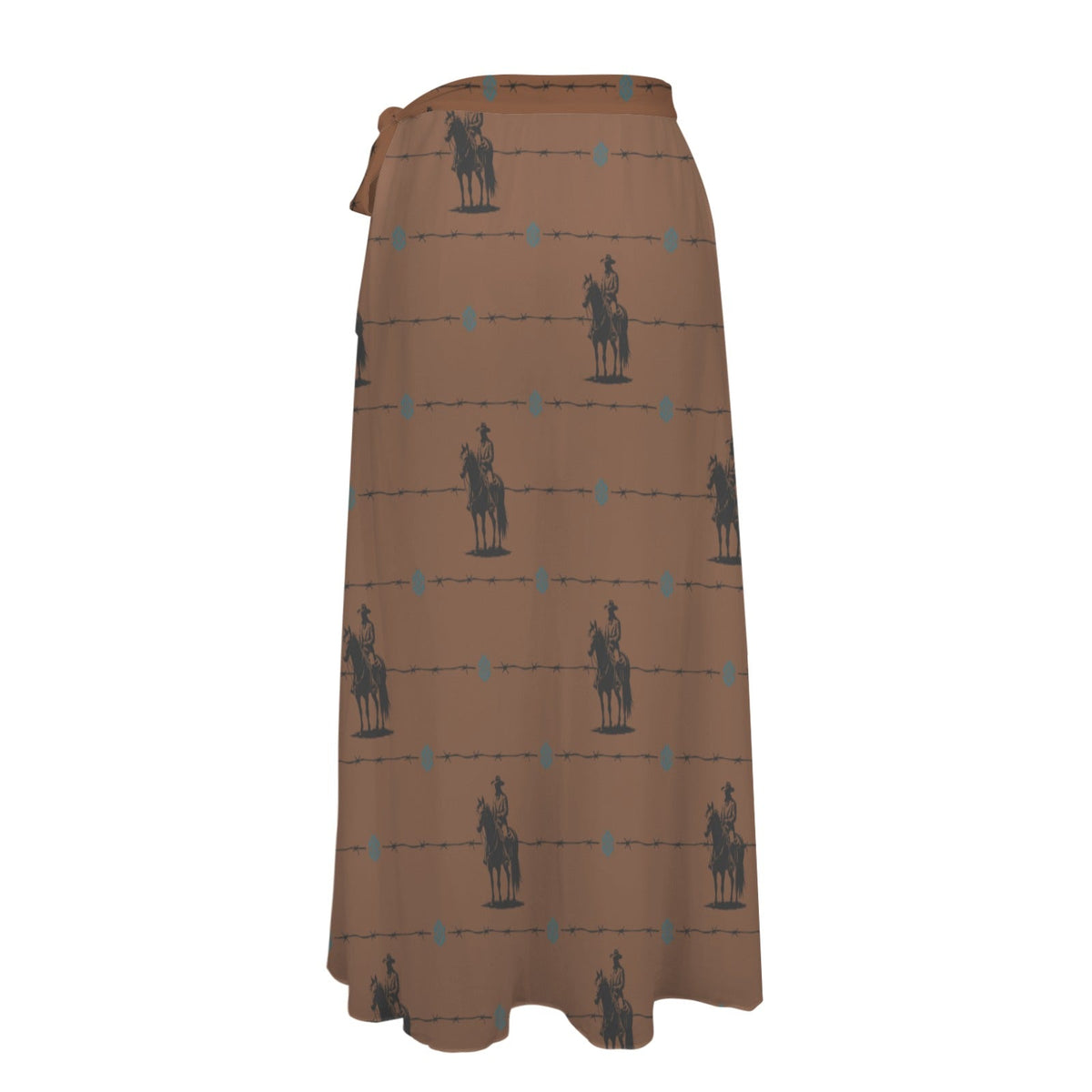 Baha Ranch Saddle Up beach cover-up skirt, additional detail (2)
