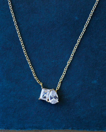 Downeast C'Est Bon Necklace in gold, additional detail