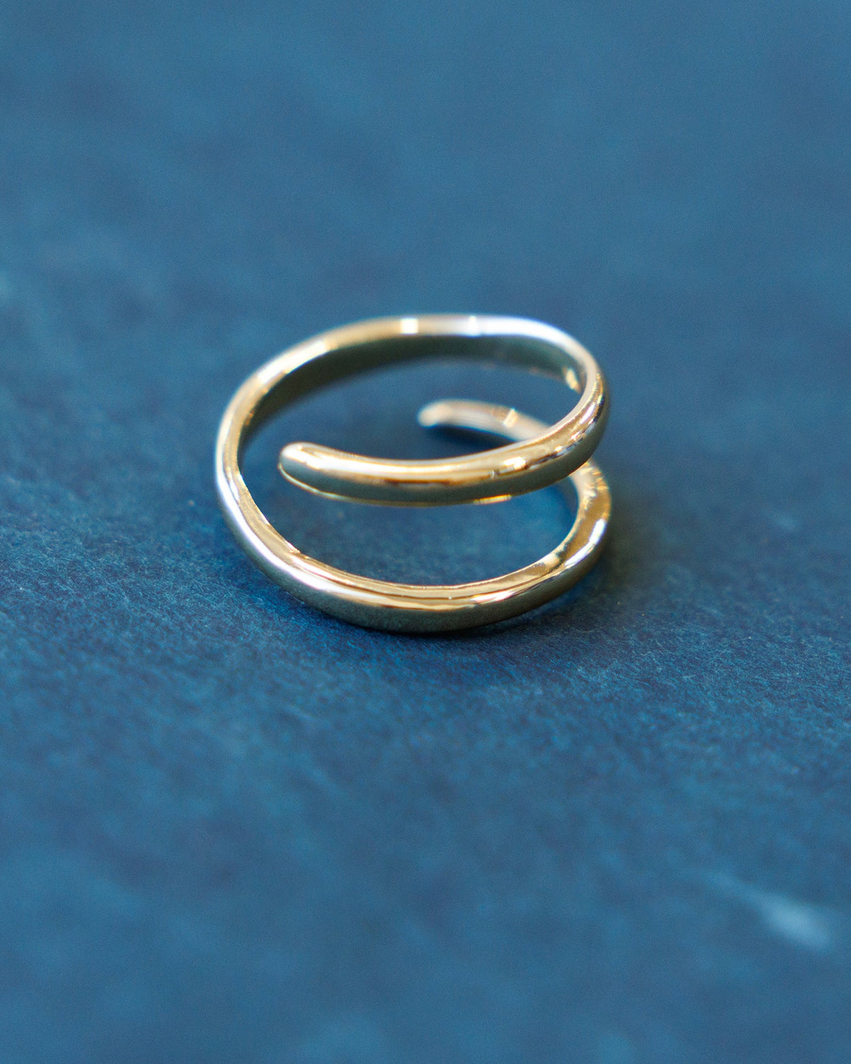 Downeast Sculptured Statement Ring in gold, product photo