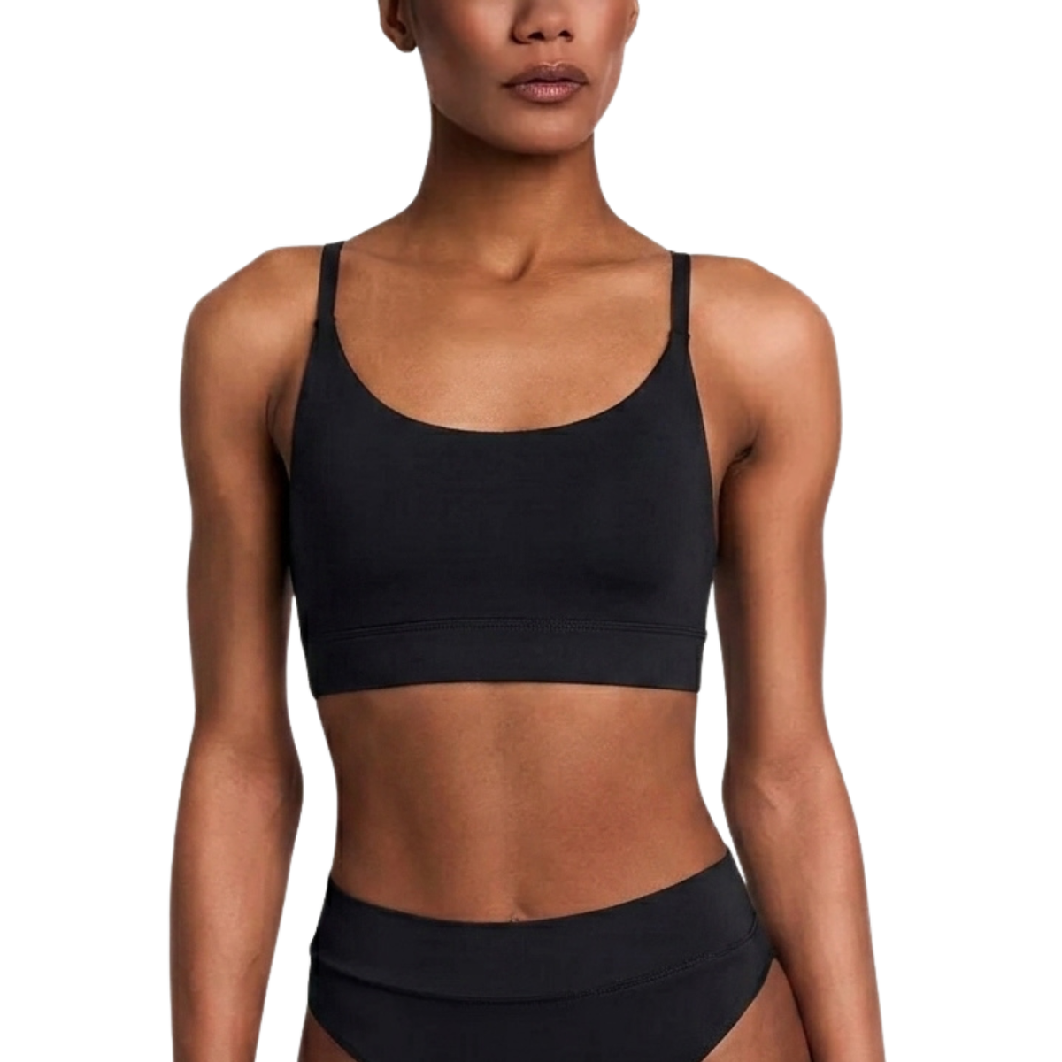 Net Positive organic cotton Scoop Bralette, alternate view (2)