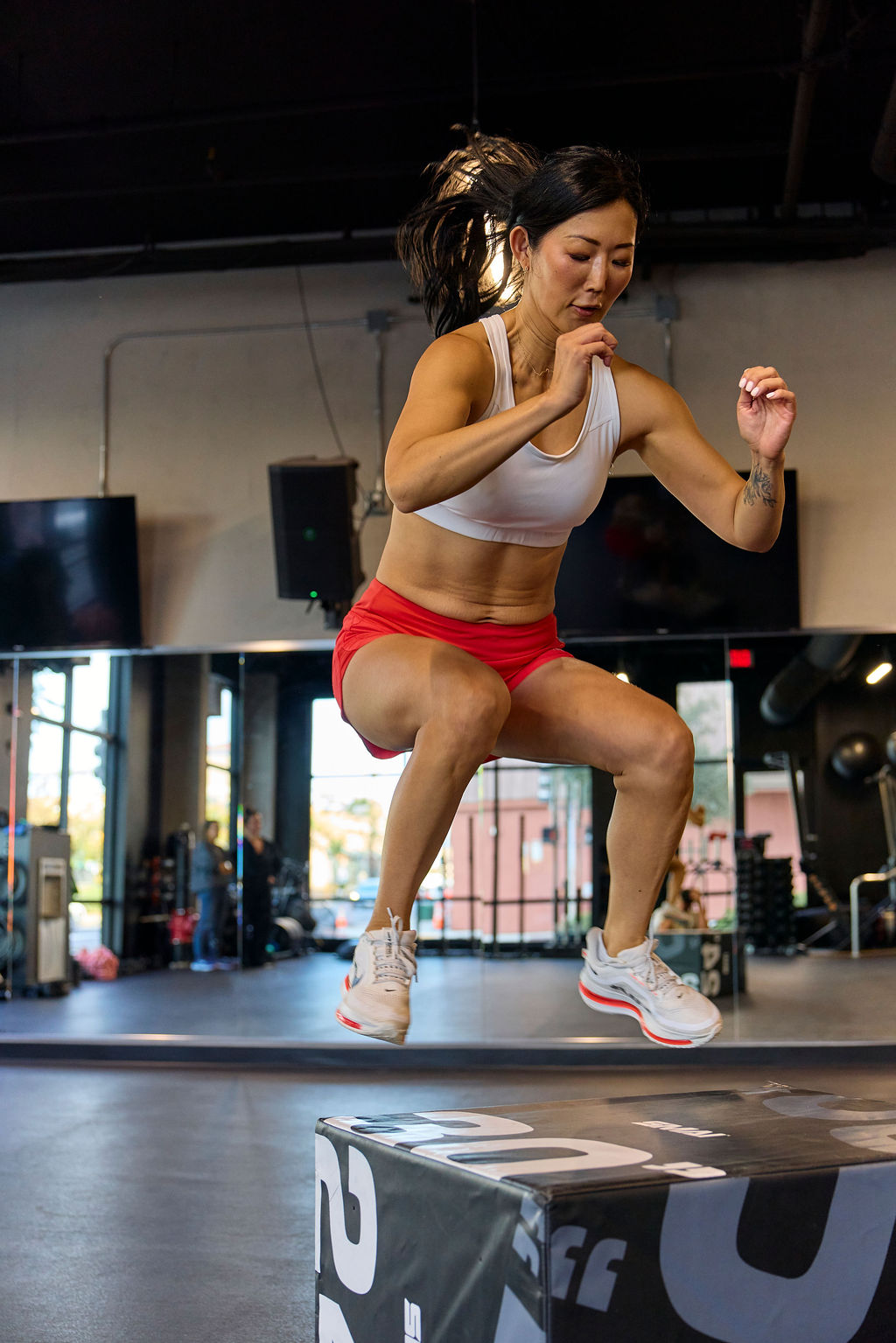 Fast & Free Women's Workout Shorts, styled photo