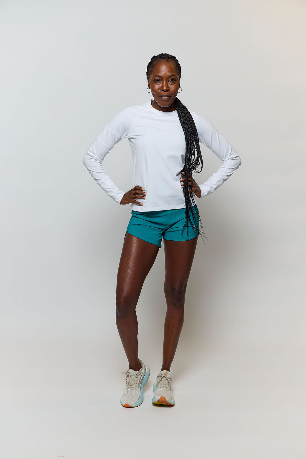 Foudy 2.0 Women's Long Sleeve Athletic Top, product photo, alternate view