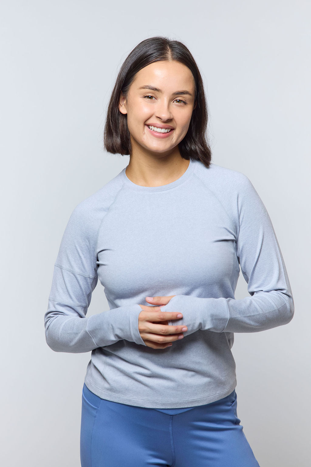 Foudy 2.0 Women's Long Sleeve Athletic Top, styled photo