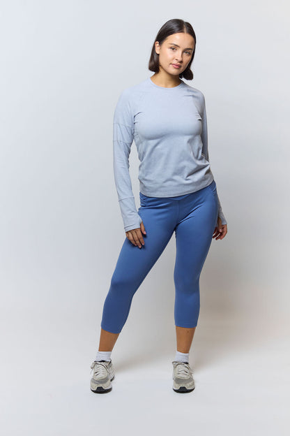 Foudy 2.0 Women's Long Sleeve Athletic Top, product photo, additional detail