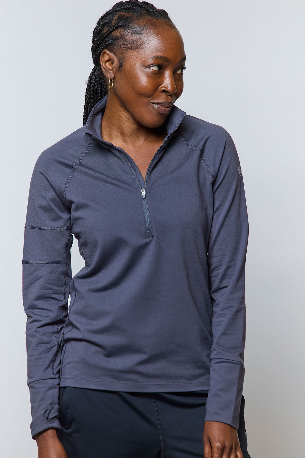 Foudy Mid-Weight Long Sleeve ½ Zip Top, alternate view