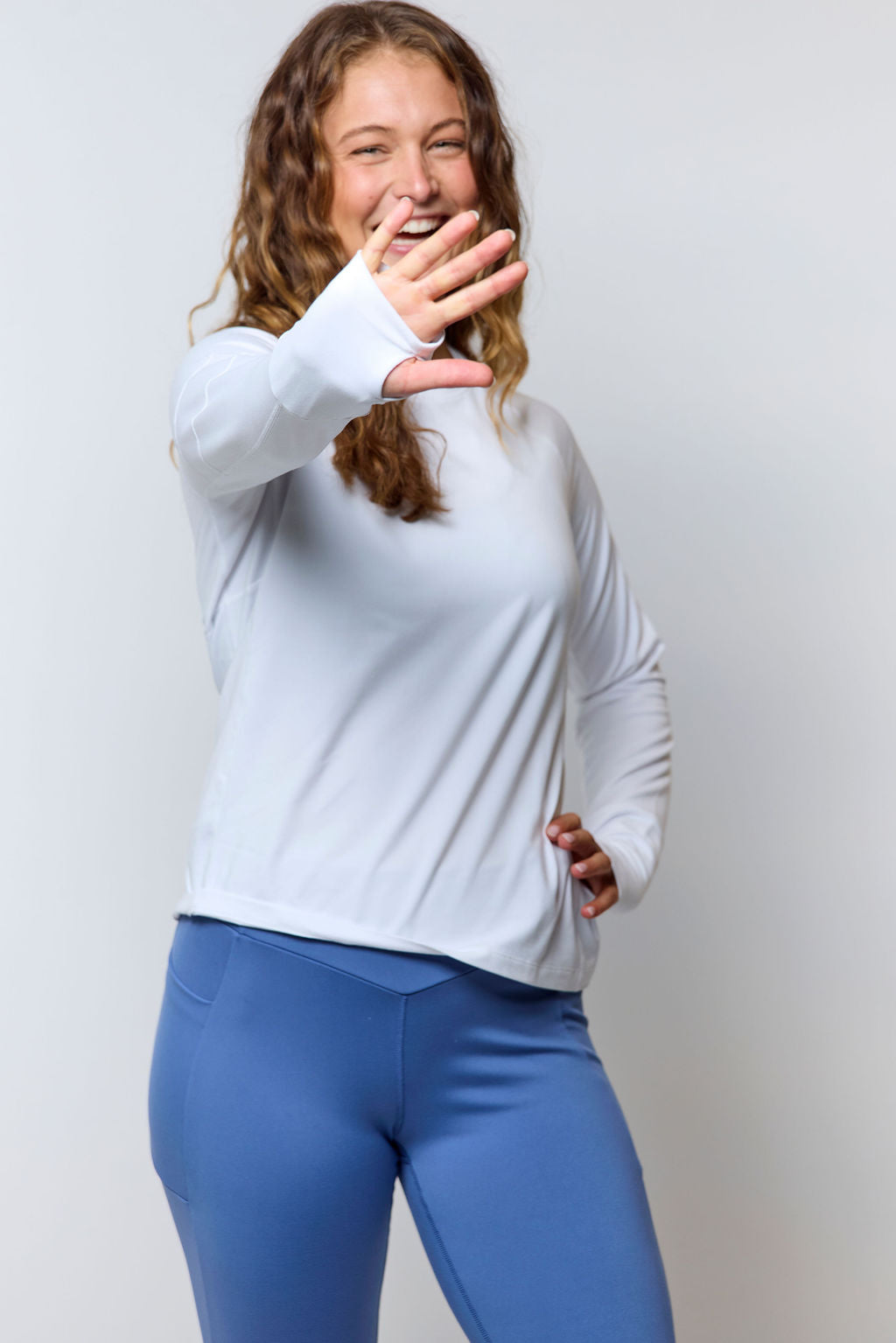 Foudy 2.0 Women's Long Sleeve Athletic Top, alternate view