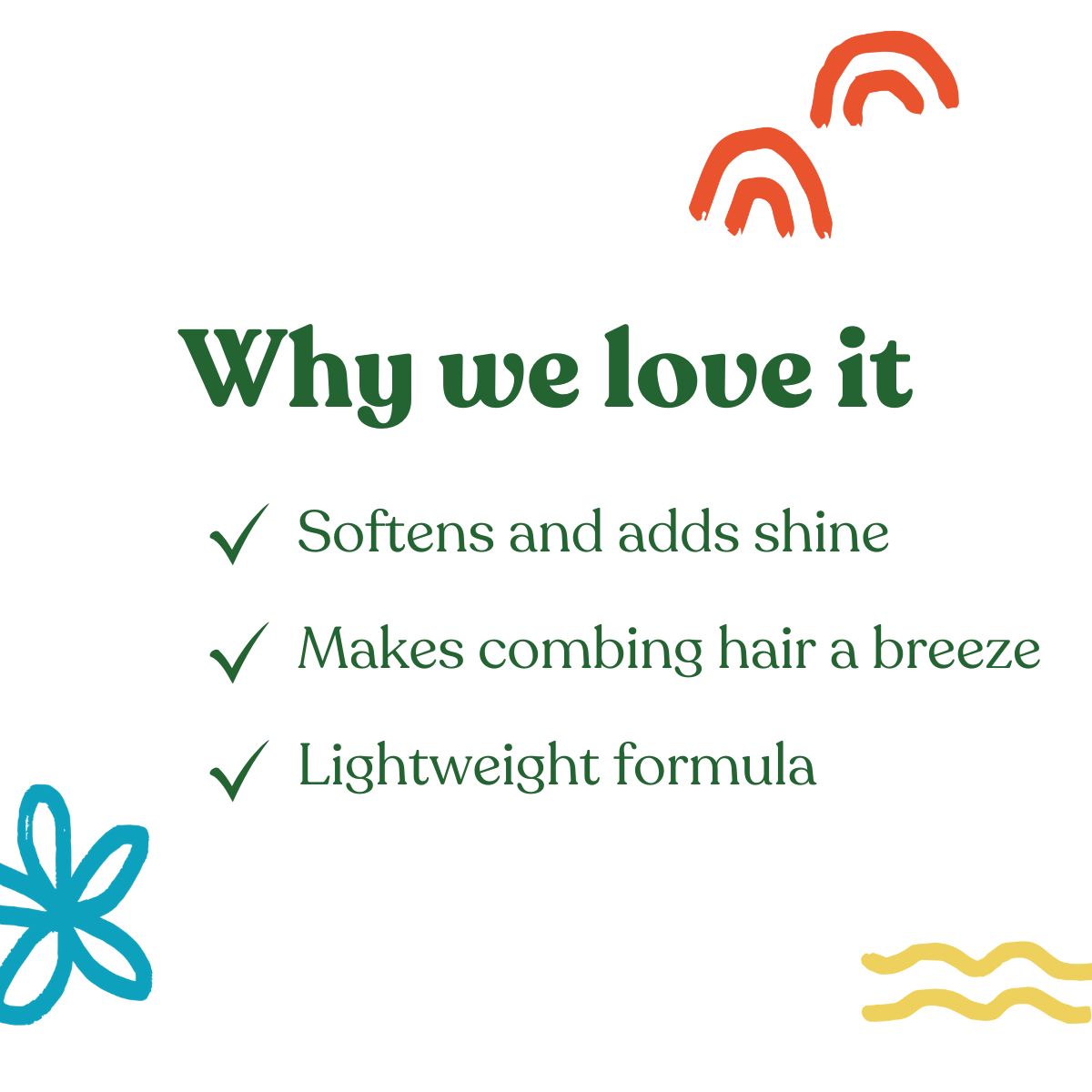 mini bloom Knots Be Gone kids hair detangling conditioner, additional detail