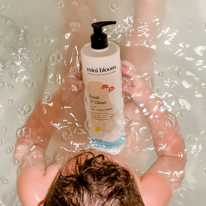 mini bloom Fresh N’ Clean 2-in-1 hair and body wash, further view