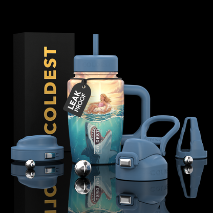 COLDEST 15oz Limitless Ultra v8 water bottle in Shark Tankathon, main product photo