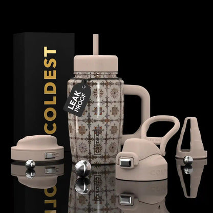 COLDEST 15oz Limitless Ultra v8 water bottle in The Persian Ultra, main product photo
