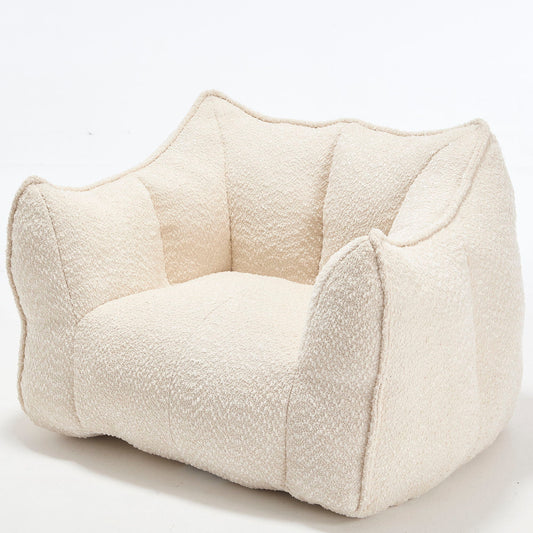 Wide Chenille Lounge Armchair, alternate view