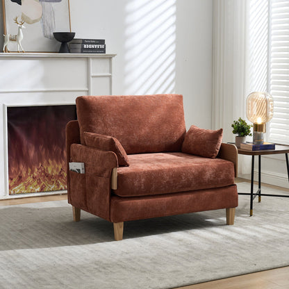 Convertible sleeper sofa bed, seat cushion detail (view 18)
