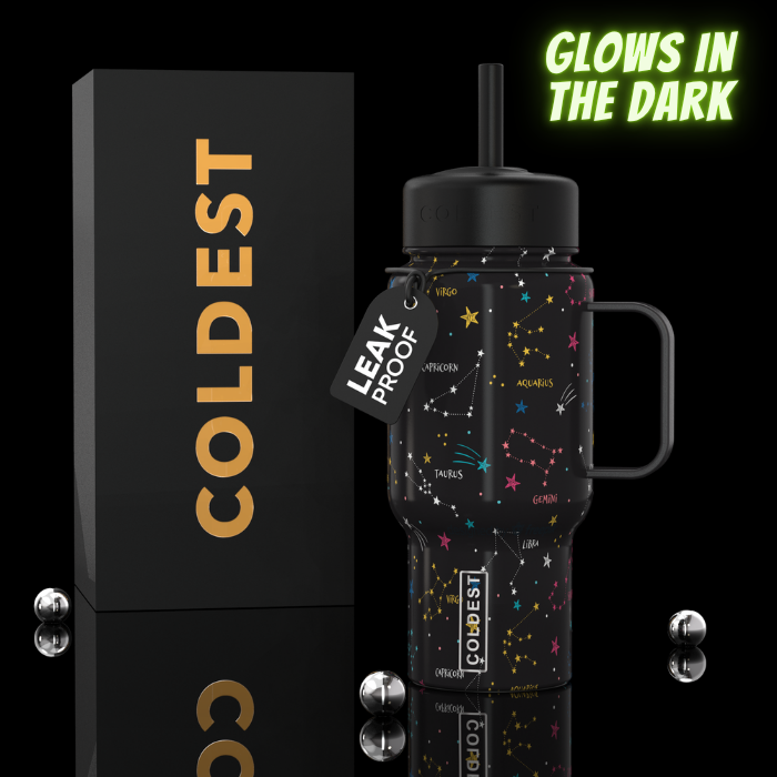 COLDEST 6.7oz Bottle, alternate view, styled photo