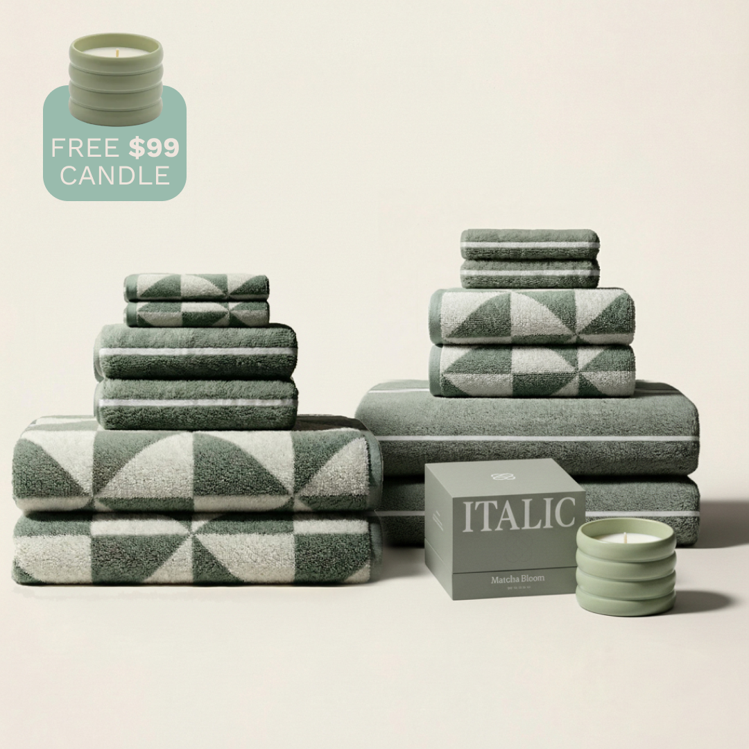 Italic Deia Australian Cotton Bath Towels