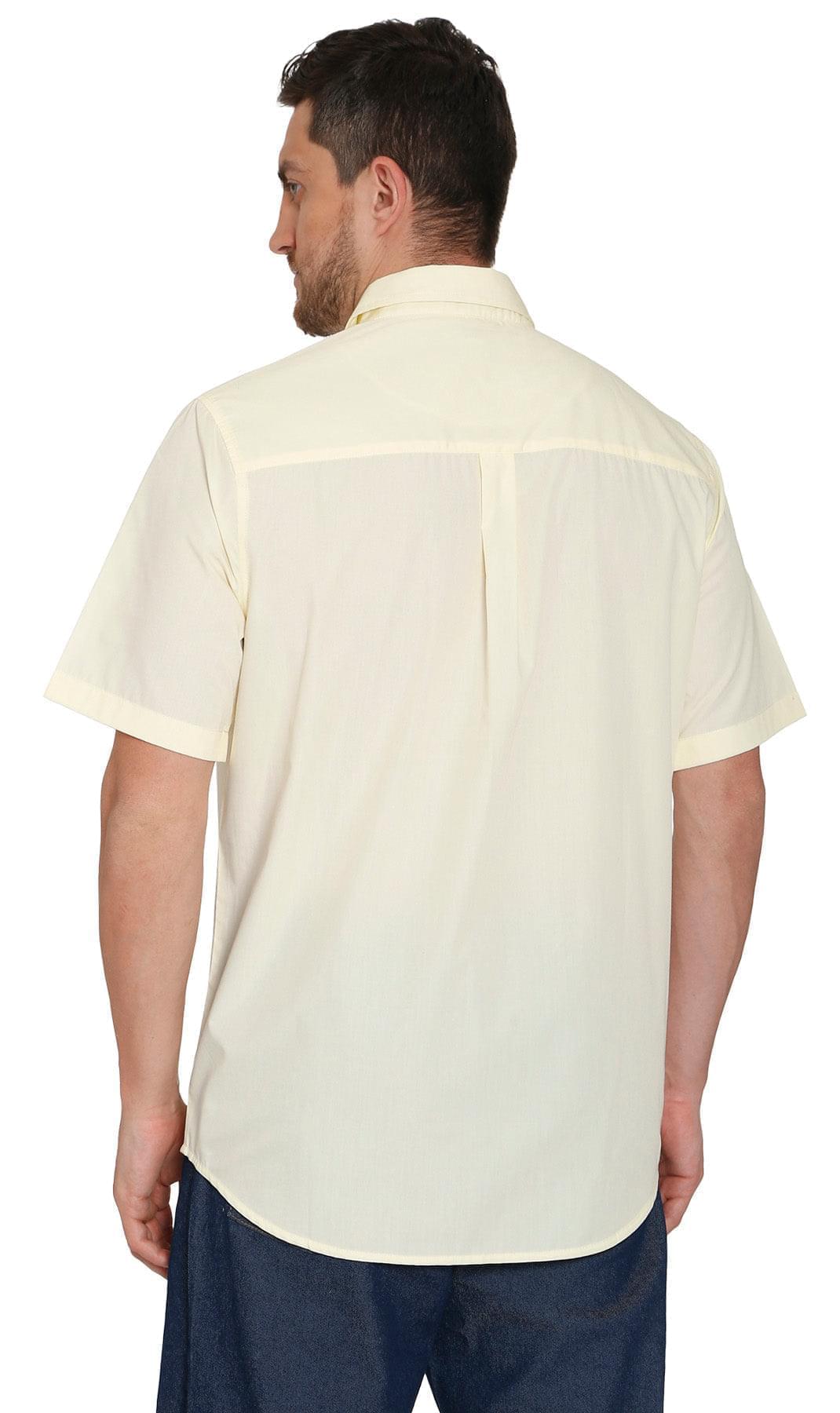 Turtle Bay men's short sleeve explorer snap shirt in Wheat