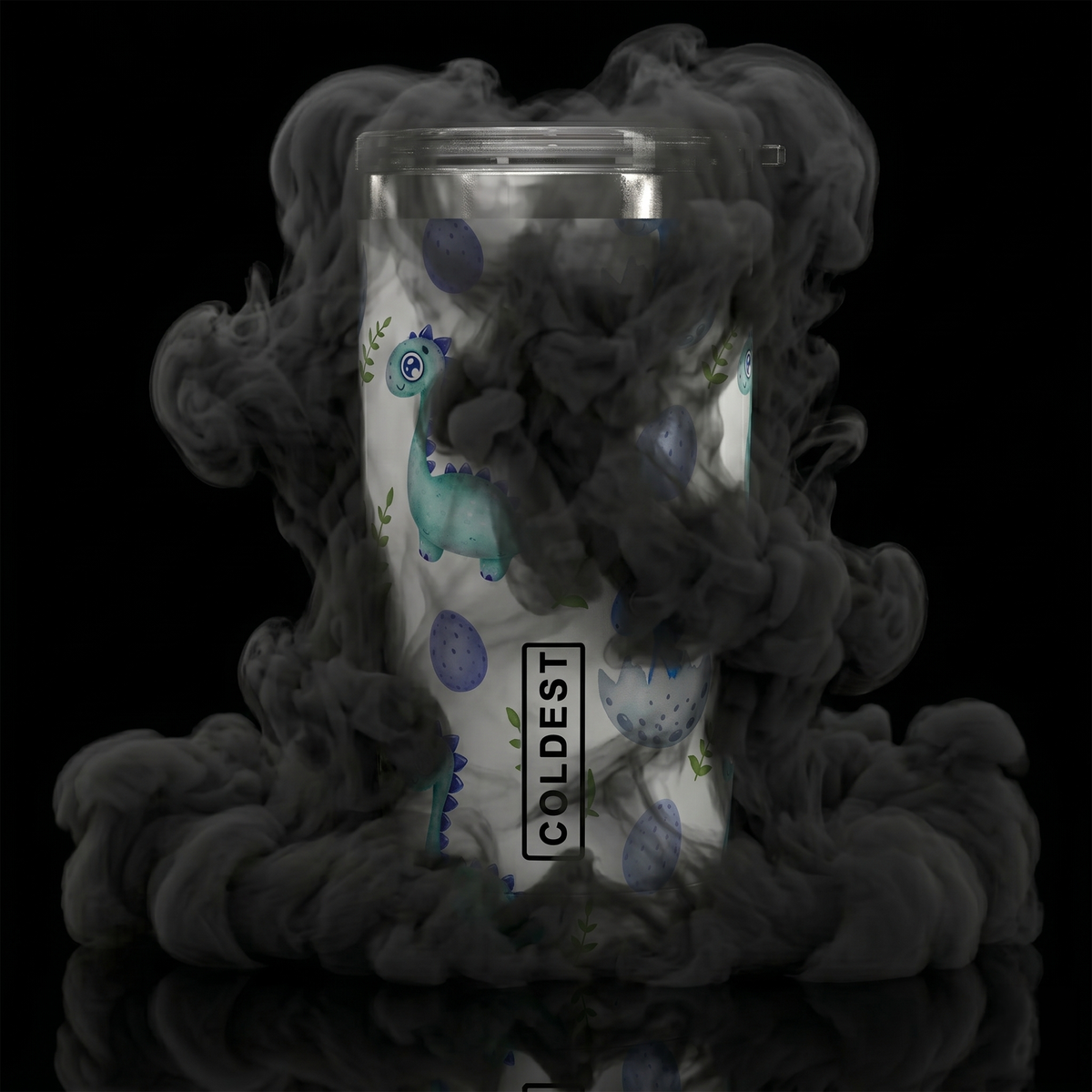 Coldest 20 oz Tumbler v2 in Baby Dinosaur Ultra, alternate view