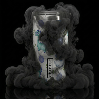 Coldest 20 oz Tumbler v2 in Baby Dinosaur Ultra, alternate view
