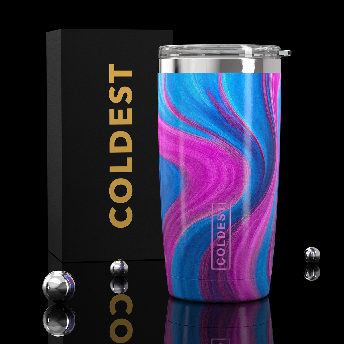 Coldest 20 oz Tumbler v2 in Aura Farming Ultra, main product view