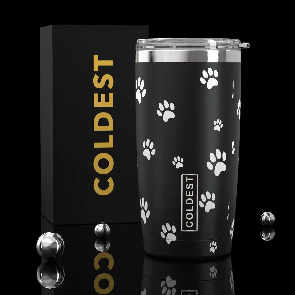 Coldest 20 oz Tumbler v2 in Baby Paws Ultra, main product view