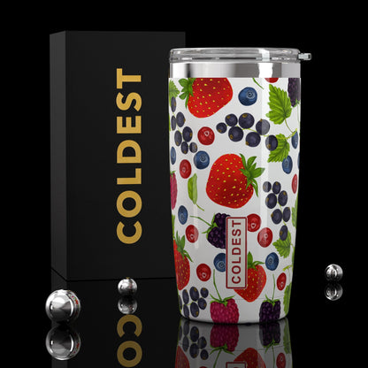 Coldest 20 oz Tumbler v2 in Berry Bae Ultra, main product view
