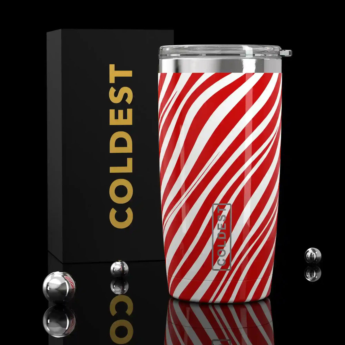 Coldest 20 oz Tumbler v2, main product view, additional detail