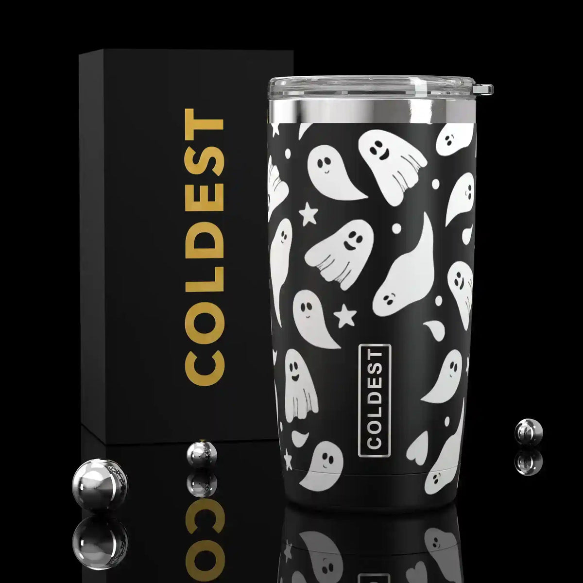 Coldest 20 oz Tumbler v2 in Ghosts Ultra, main product view
