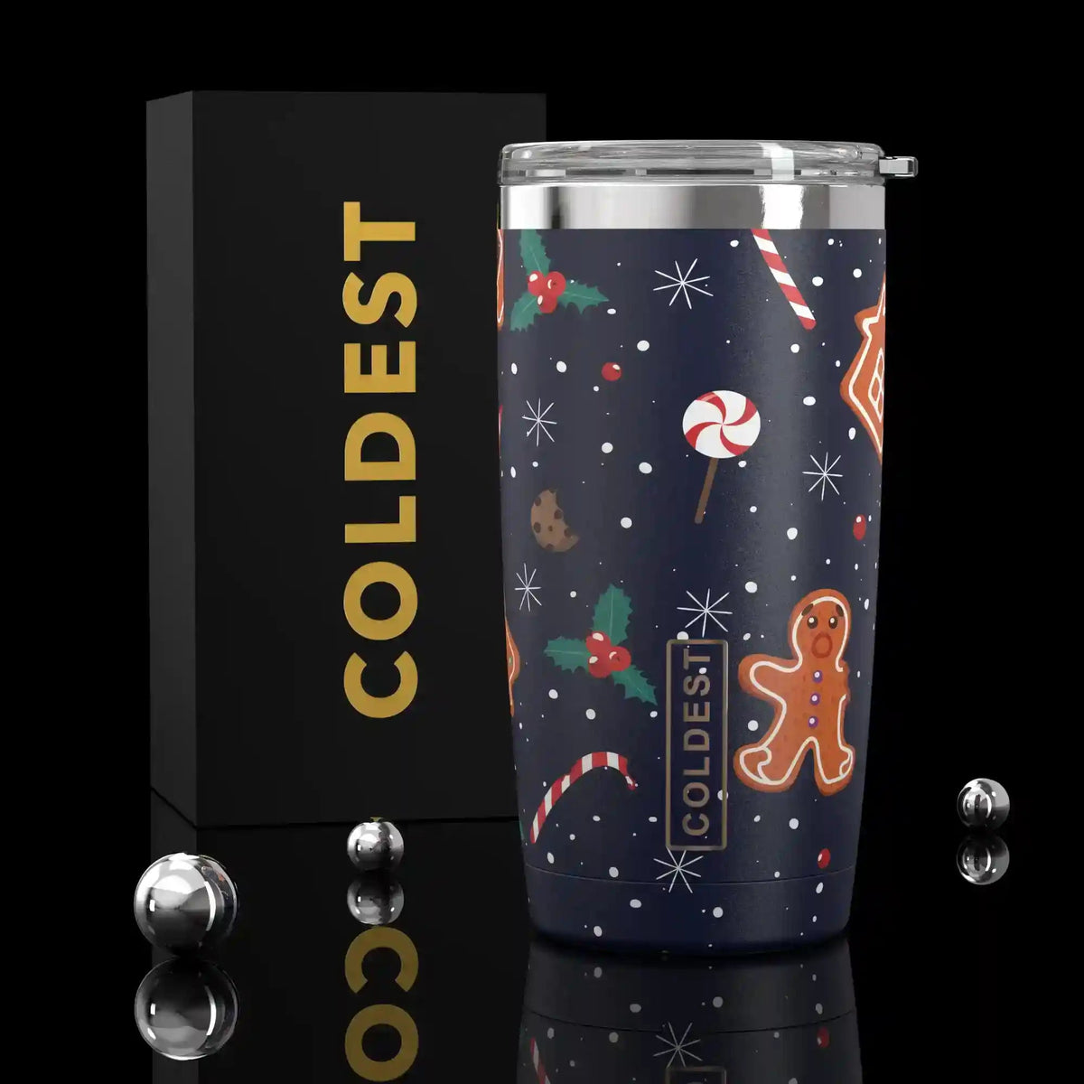 Coldest 20 oz Tumbler v2, main product view, alternate view