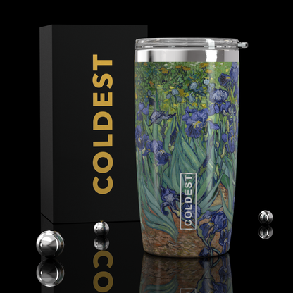 Coldest 20 oz Tumbler v2 in Irises Ultra, main product view