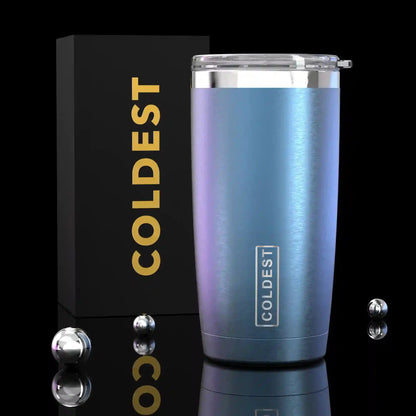 Coldest 20 oz Tumbler v2 in Rocketship Alloy Ultra, main product view