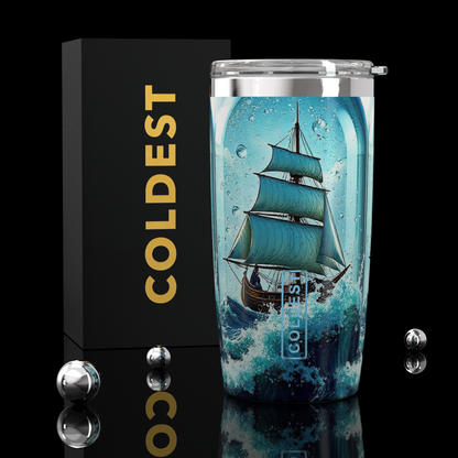 Coldest 20 oz Tumbler v2 in Ship in a Bottle, main product view