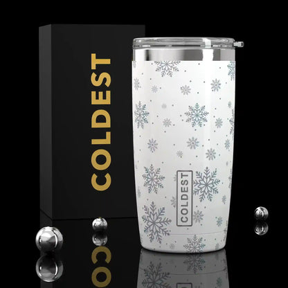 Coldest 20 oz Tumbler v2 in It's a Snowday Ultra, main product view