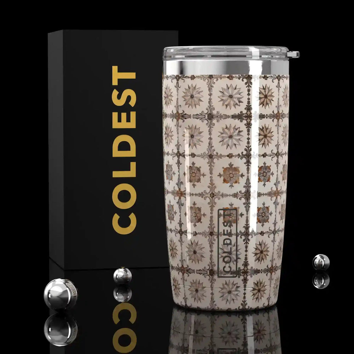 Coldest 20 oz Tumbler v2 in The Persian Ultra, main product view, alternate view