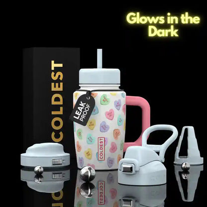 COLDEST 15oz Limitless Ultra v8 water bottle, product photo, styled photo