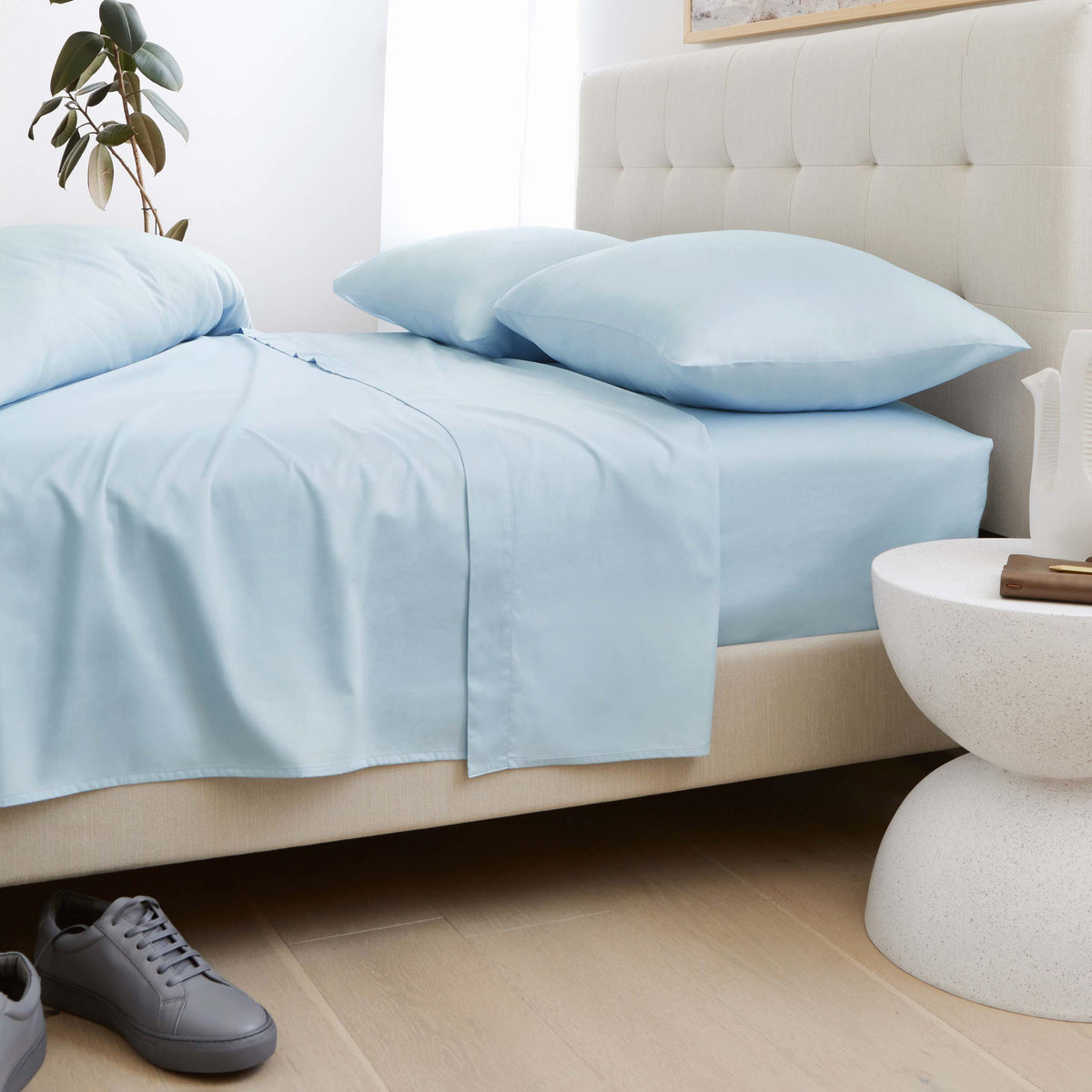 Italic Luxe Australian Sateen Pillowcase Set