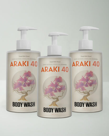 Laurel Bath House 3-Pack Araki 40 body wash, product photo