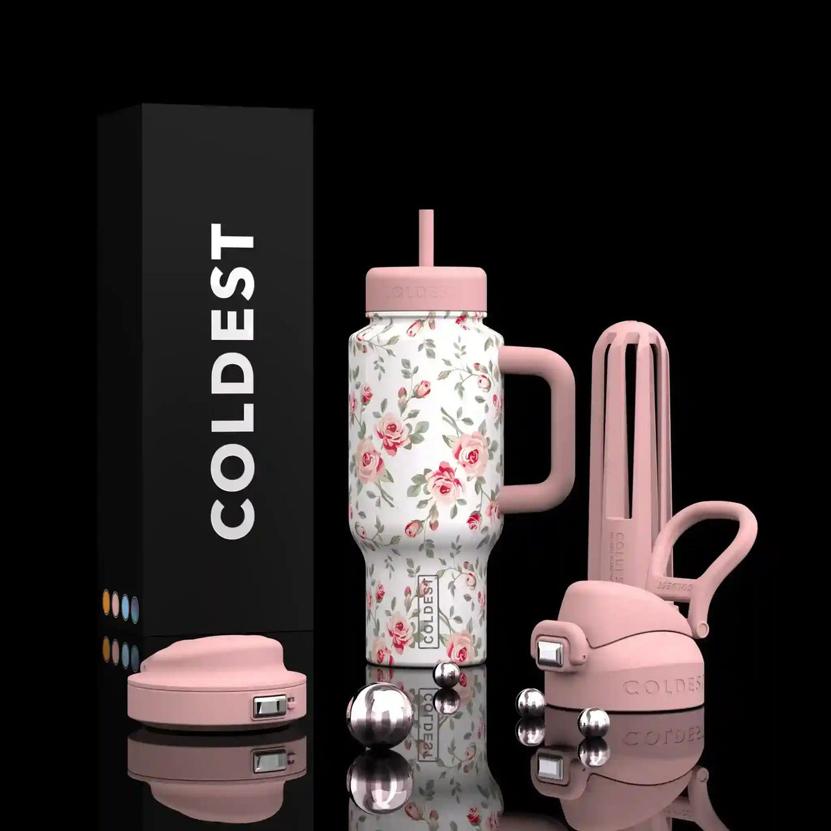 COLDEST 24oz Limitless Ultra v8 in Pink Petals