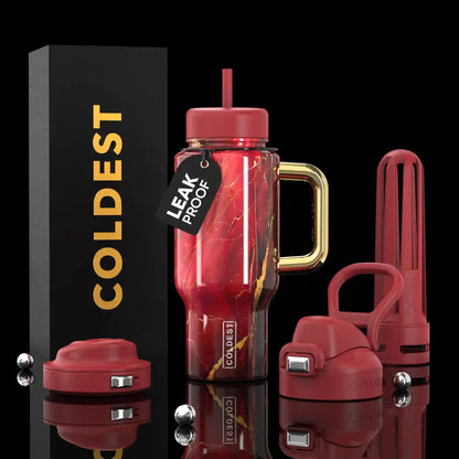 COLDEST 24oz Limitless Ultra v8 in Red Luna, main product photo