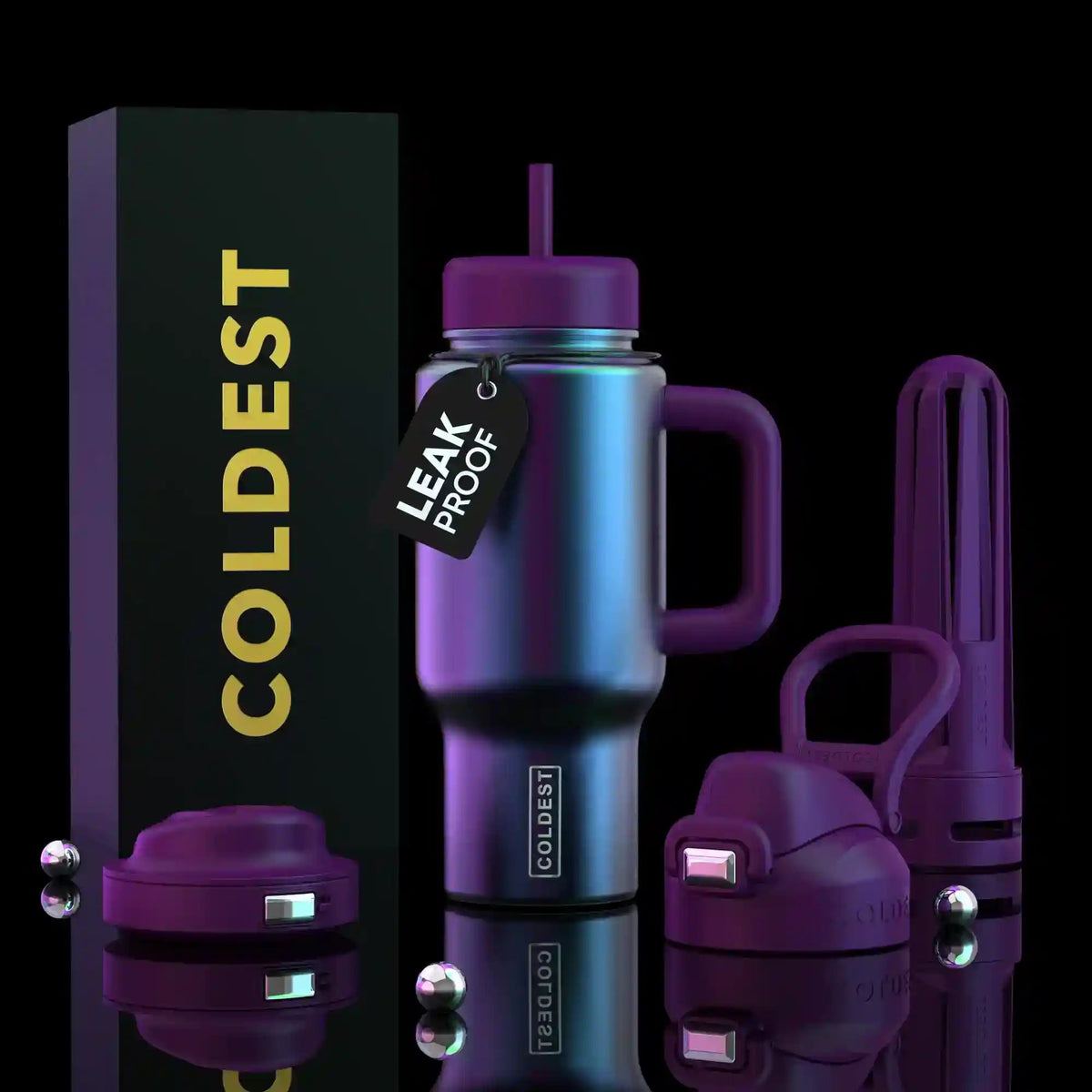 COLDEST 24oz Limitless Ultra v8 in Rocketship Alloy, main product photo