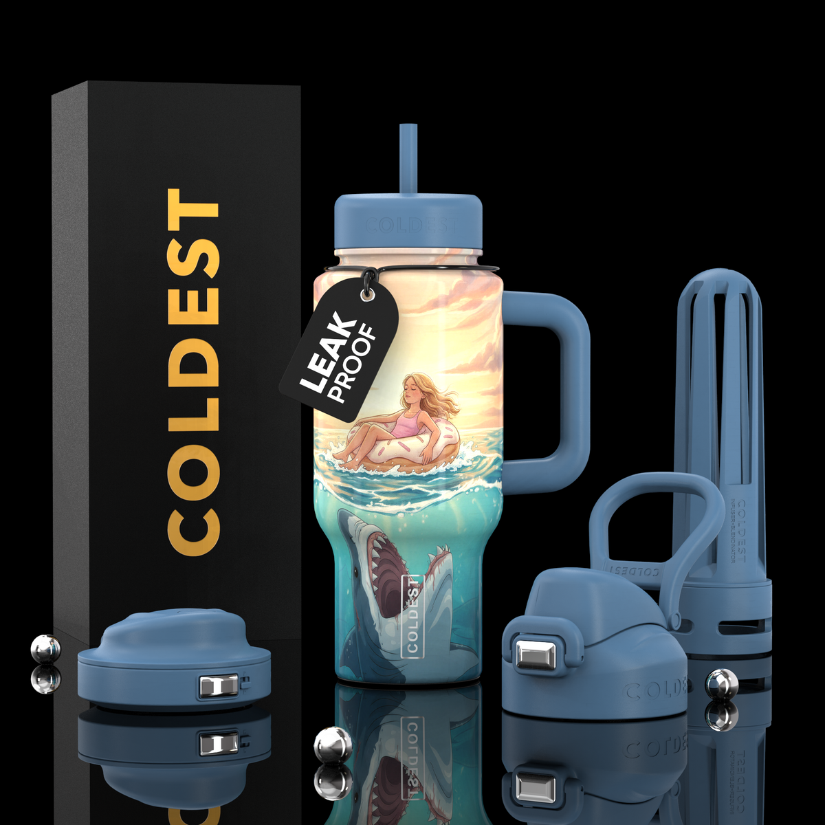 COLDEST 24oz Limitless Ultra v8 in Shark Tankathon, main product photo