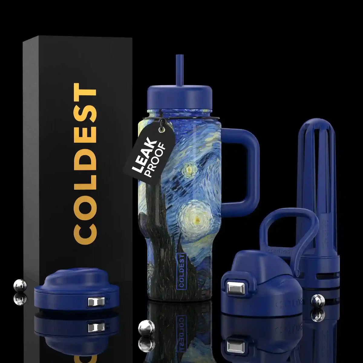 COLDEST 24oz Limitless Ultra v8 in Starry Night, main product photo