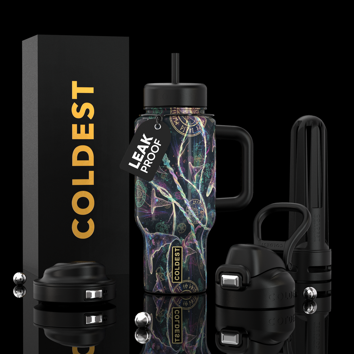 COLDEST 24oz Limitless Ultra v8 in Wizarding Skies, main product photo