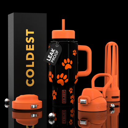 COLDEST 24oz Limitless Ultra v8 in Pumpkin Paws, main product photo