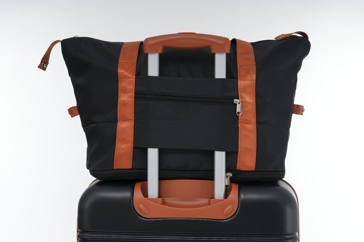 4-Piece Hardshell Spinner Luggage Set, styled photo (3)