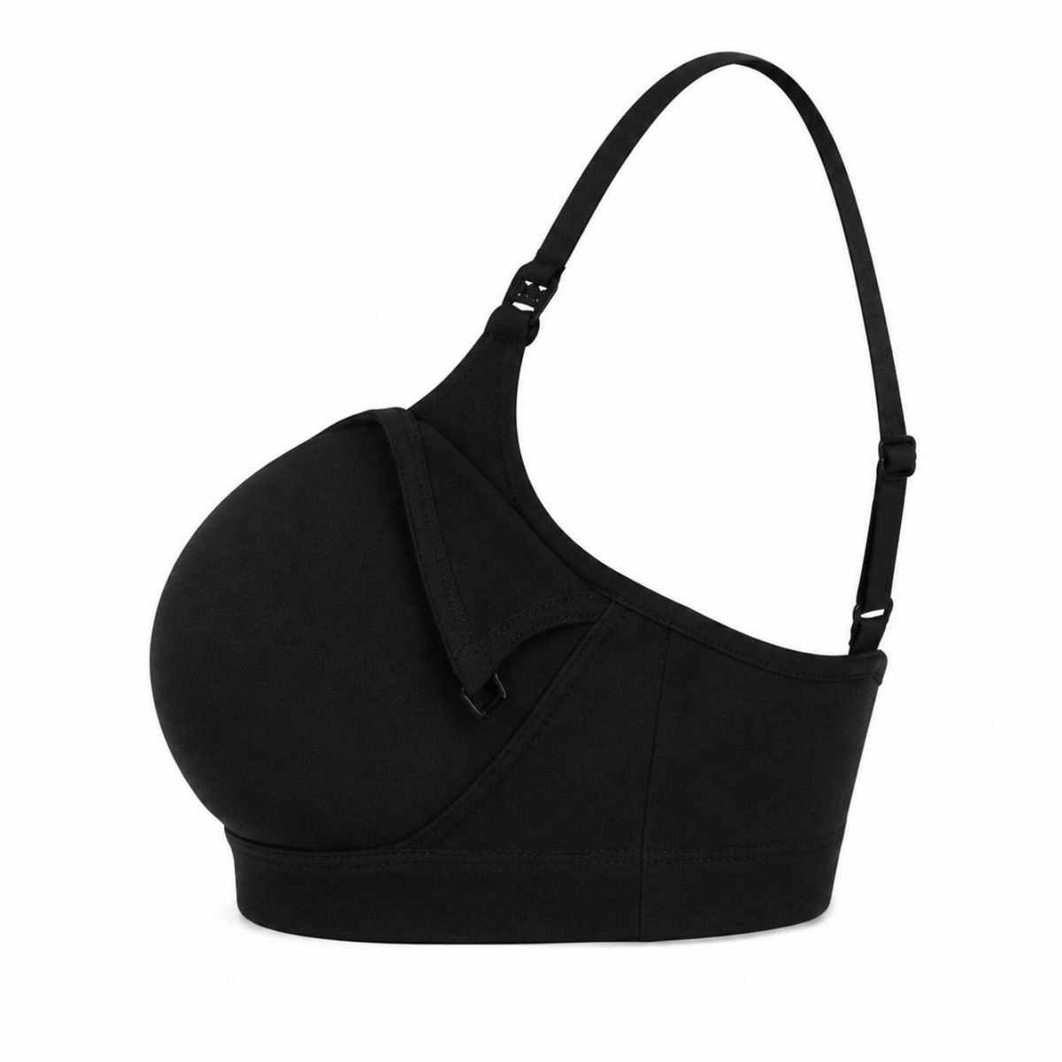 Organic Cotton Nursing Bralette, styled photo (2)