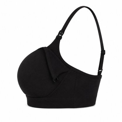 Organic Cotton Nursing Bralette, styled photo (2)