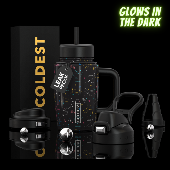COLDEST 15oz Limitless Ultra v8 water bottle, alternate view, product photo