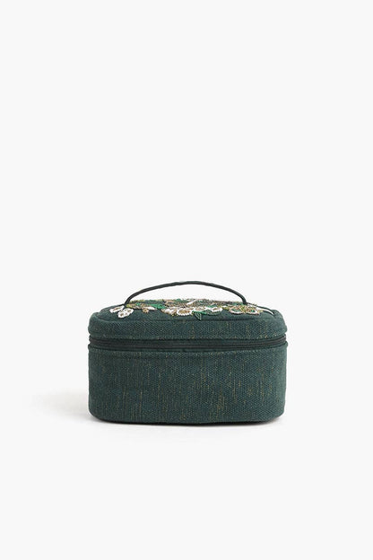 Fly Free Radiance Makeup Bag, styled photo
